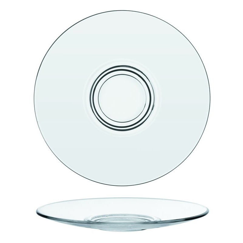 Set 6 Platos Transp. 14Cm Caprice